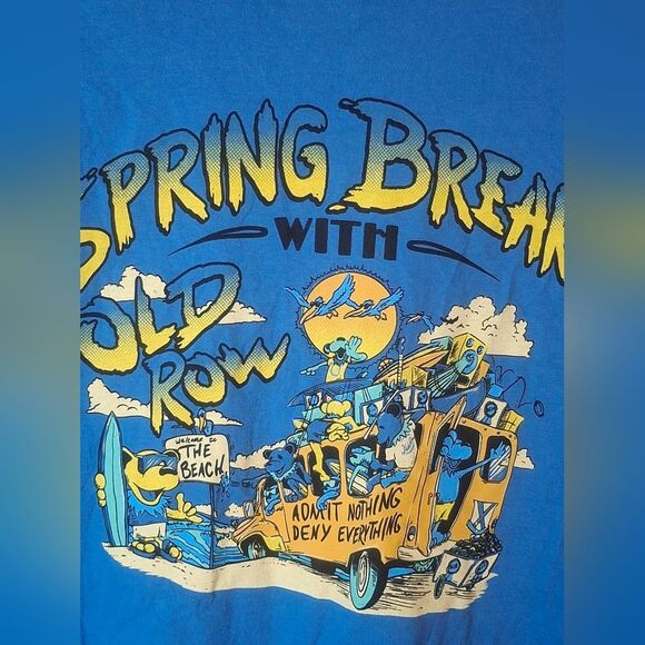 OLD Row Spring Break t shirt size large - Picture 6 of 8